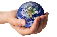 globeinhand